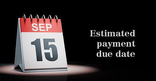 Third Quarter Tax Payments 2025