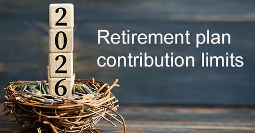 2026 Retirement Plan Contribution Limits