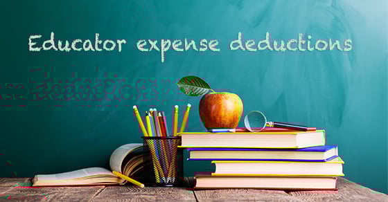 educator expense deductions