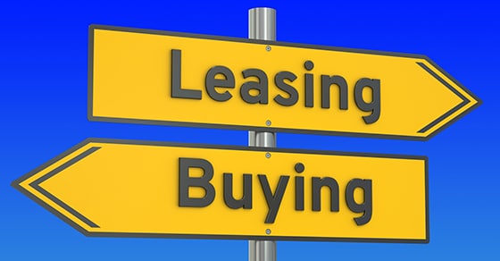 leasing buying directional signs