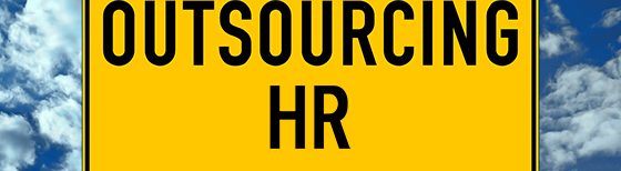 outsourcing hr on road sign