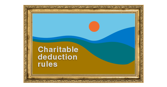 charitable deduction rules