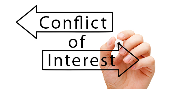 conflict of interest graphic