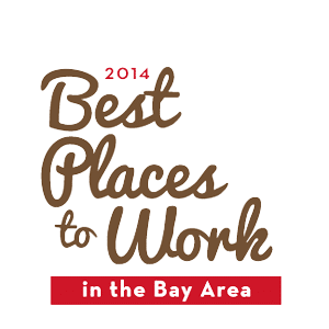 2014 best places to work in the bay area graphic