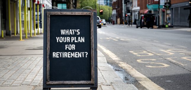 what's your plan for retirement on easel
