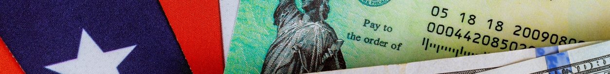 $100 bills united states treasury american flag