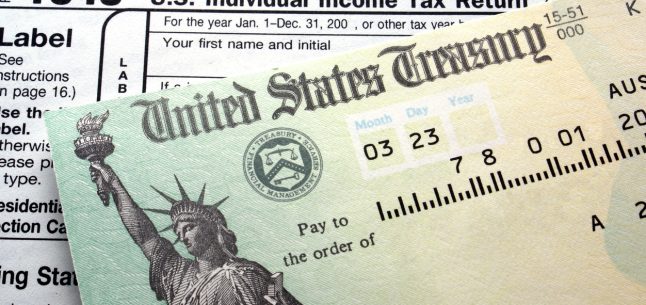 us treasury over 1040 tax return form