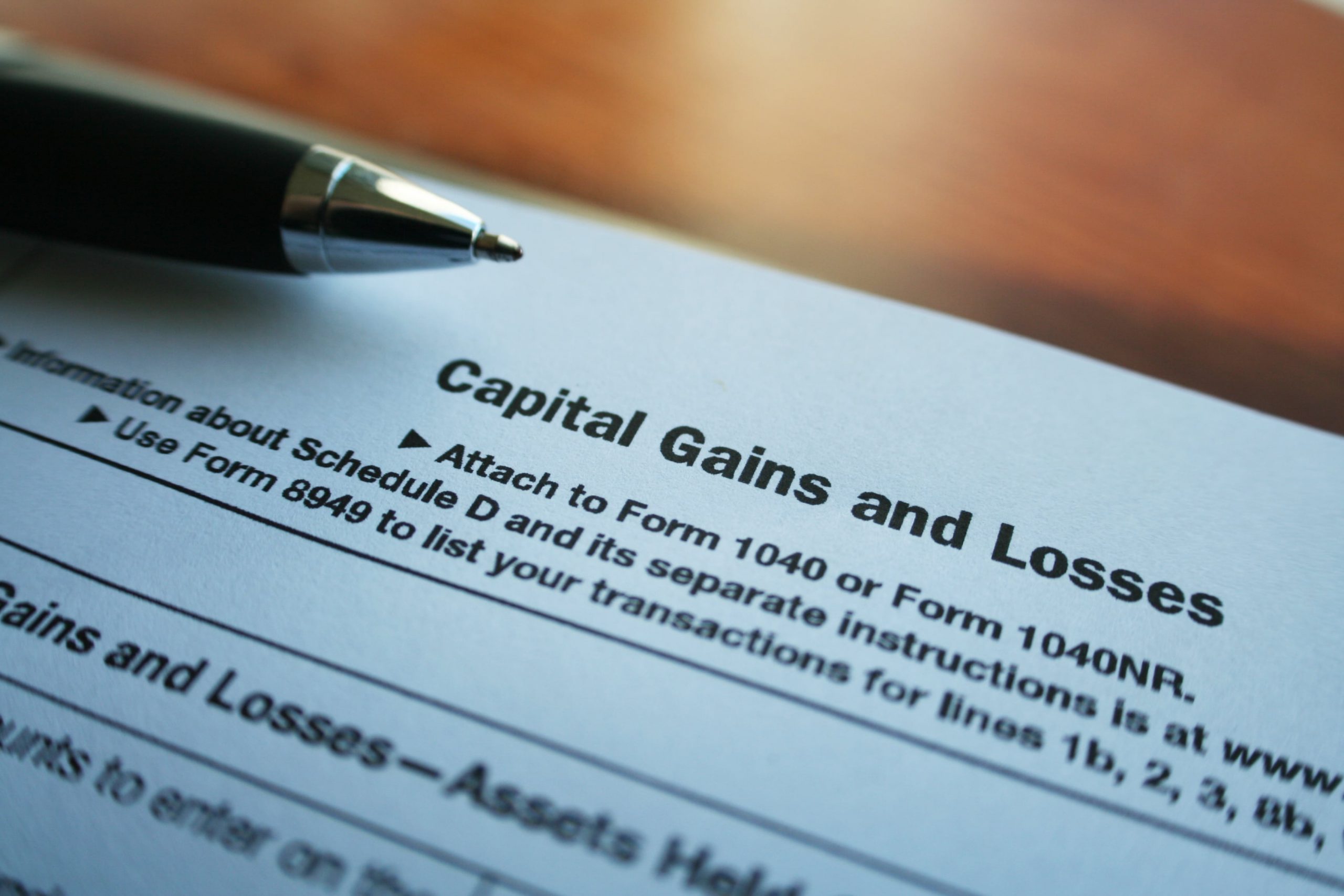 net unrealized appreciation (NUA) and capital gains and losses