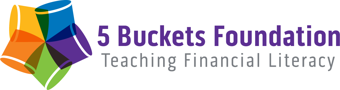5 Buckets Foundation Logo Teaching Financial Literacy